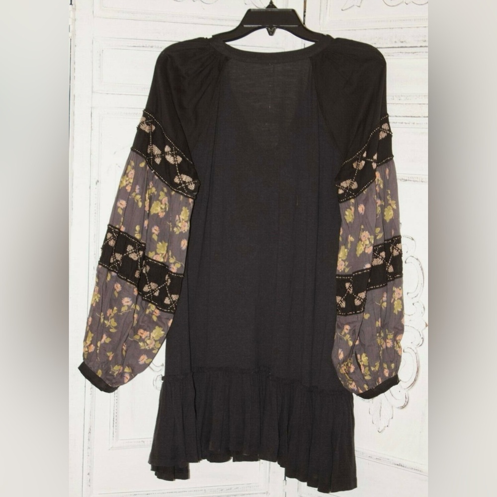 Free People Mix It Up Beaded
Embroidered High-Low Peasant Tunic - Picture 9 of 9